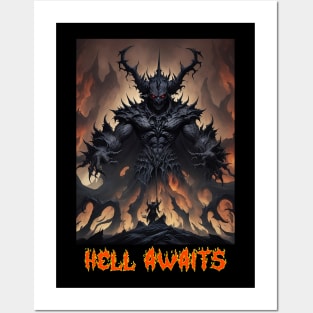 Hell Awaits Posters and Art